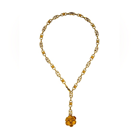 🌻🌻Authentic Gucci Flower Pendant Necklace 🌻🌻 - Picture 1 of 2